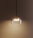 Aromas Ipon Interior Pendants 2700K Aged Gold/ Matte Black 10W - ARO.C1316/1/ORO, ARO.C1316/1/NEG