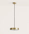 Aromas Ambor Interior Pendants 3000K Matte Black/ Matte Brass 3W - ARO.C1283/NEG, ARO.C1283/ORO