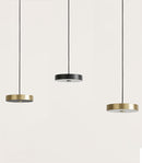 Aromas Ambor Interior Pendants 3000K Matte Black/ Matte Brass 3W - ARO.C1283/NEG, ARO.C1283/ORO