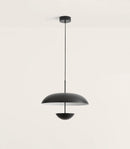 Aromas Ella Interior Pendants 3000K Matte Black/ Matte Brass 9W - ARO.C1158/NEG, ARO.C1048/ORO