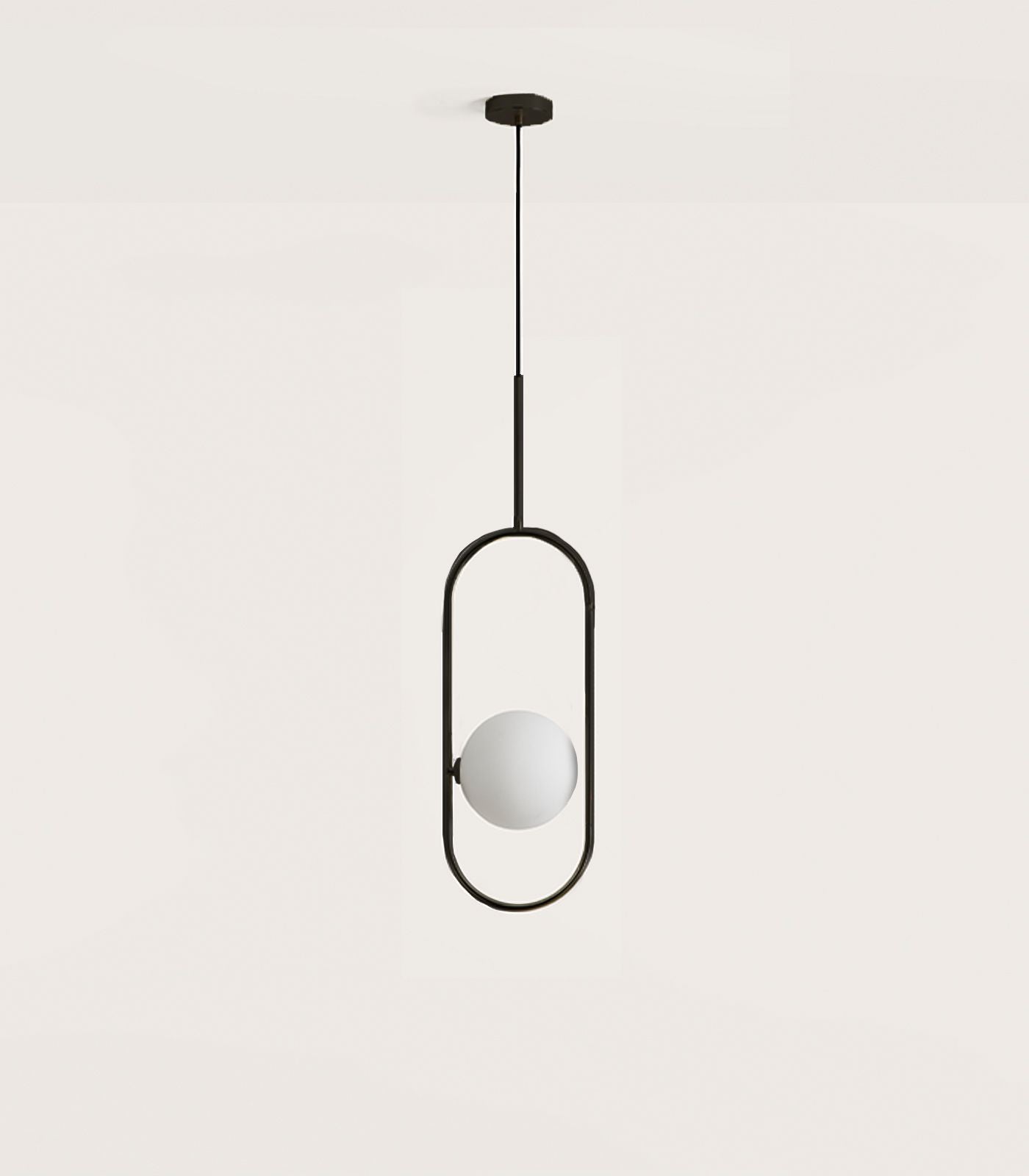 Aromas Abbacus Interior Pendants 2700K Matte Black/ Matte Brass 5W - ARO.C1258/1/NEG, ARO.C1258/1/ORO