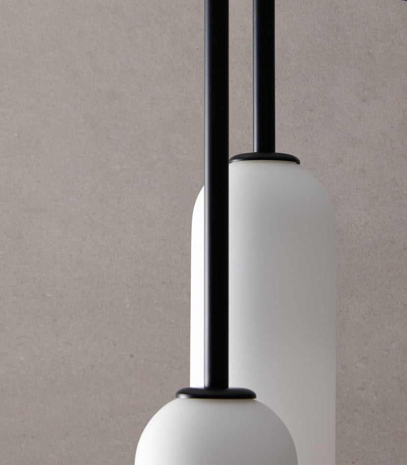 Aromas Atil Interior Pendants 2700K Matte Black/ Matte Brass 5W - ARO.C1281/NEG, ARO.C1281/ORO