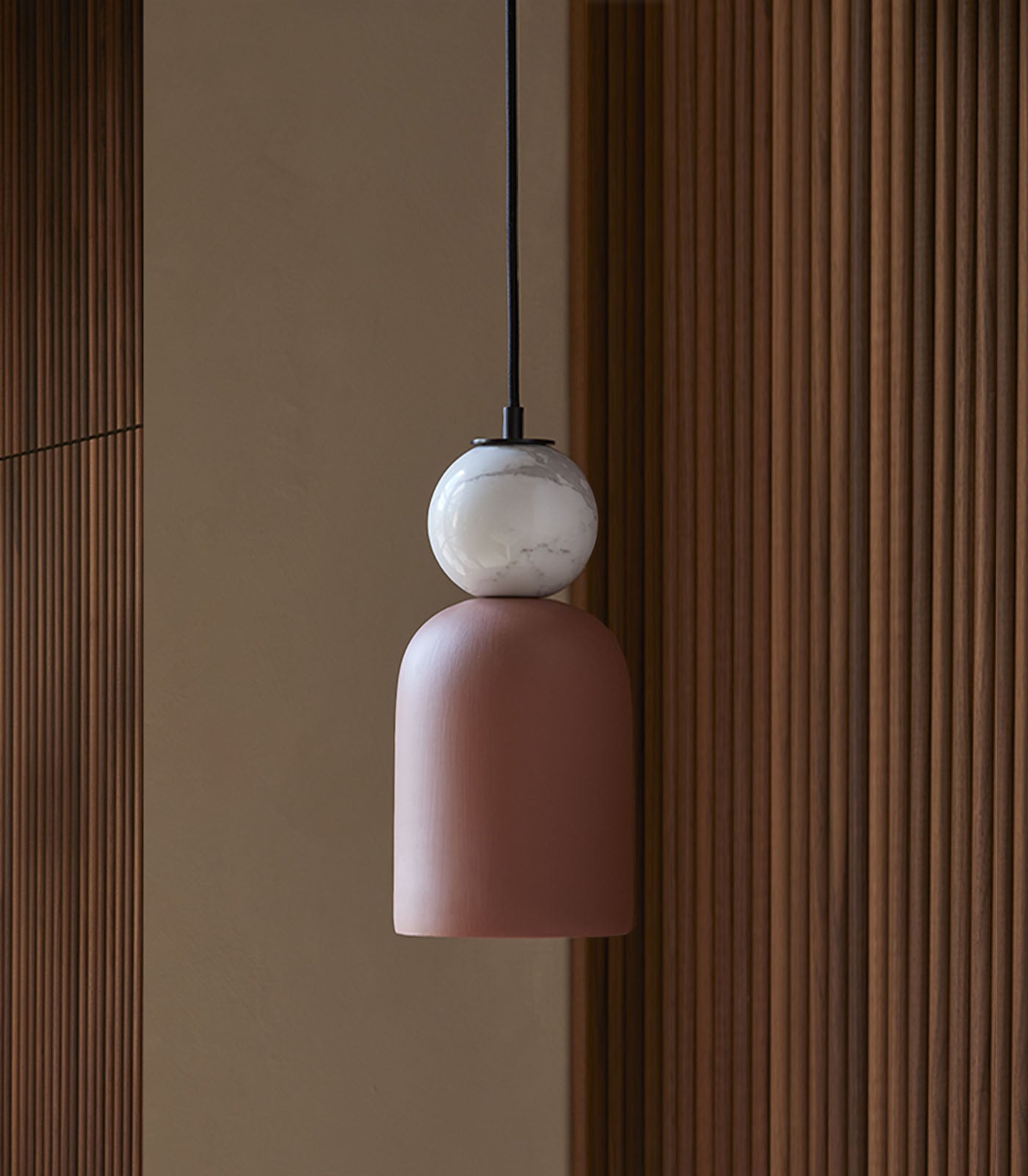 Aromas Bell Copo Interior Pendants Terracotta/ White/ Ash Grey/ Green - ARO.C1084/P