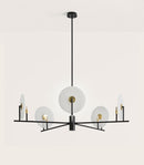 Aromas Erto 5lt Interior Pendants 3000K Matte Brass/ Matte Black 5W- ARO.C1257/5+1096/25