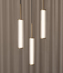 Aromas Ison Interior Pendants 2700K Matte Black/ Matte Brass 8W - ARO.C1298/1/NEG, ARO.C1298/1/ORO