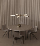 Aromas Ison 5lt Interior Pendants 2700K Aged Gold/ Matte Black 5W - ARO.C1298/5/ORO, ARO.C1298/5/NEG