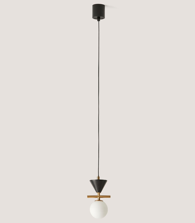 Aromas Oneta Interior Pendants 2700K Aged Gold/ Matte Black/ Matte White 3W - ARO.C1299/ORO, ARO.C1299/NEG