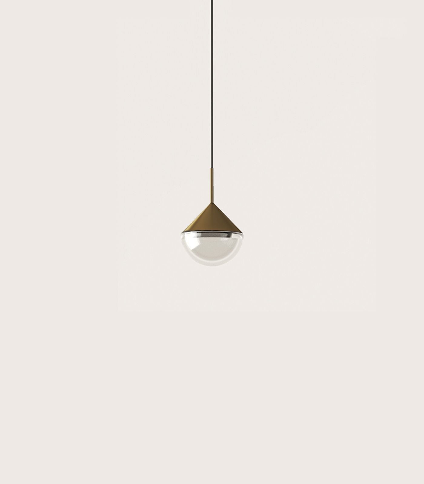 Aromas Nino Interior Pendants 2700K Matte Black/ Matte Brass 7W - ARO.C1275/NEG, ARO.C1275/ORO