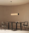 Aromas Nooi Linear Interior Pendants 3000K Cream 14W - ARO.C1276/L-H