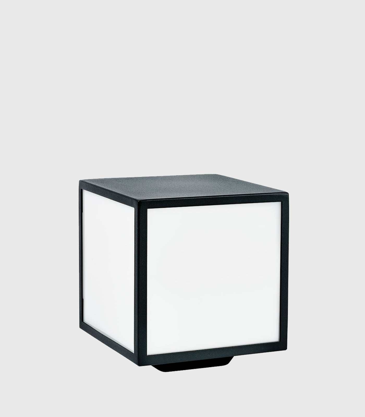 Norlys Lofoten Opal Pillar Exterior Lighting Black IP44 - NLYS.1961B - Norlys