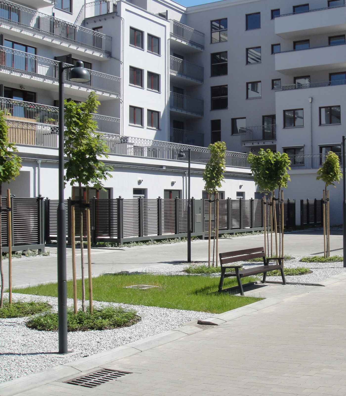 Norlys Koster Pole LED Flood Light Aluminium/ Graphite 17.5W 3000K IP54 - NLYS.1914AL, NLYS.1914GR