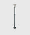 Stockholm Pole Light Black/Galvanized Steel | SIngle/ Double IP54- Norlys
