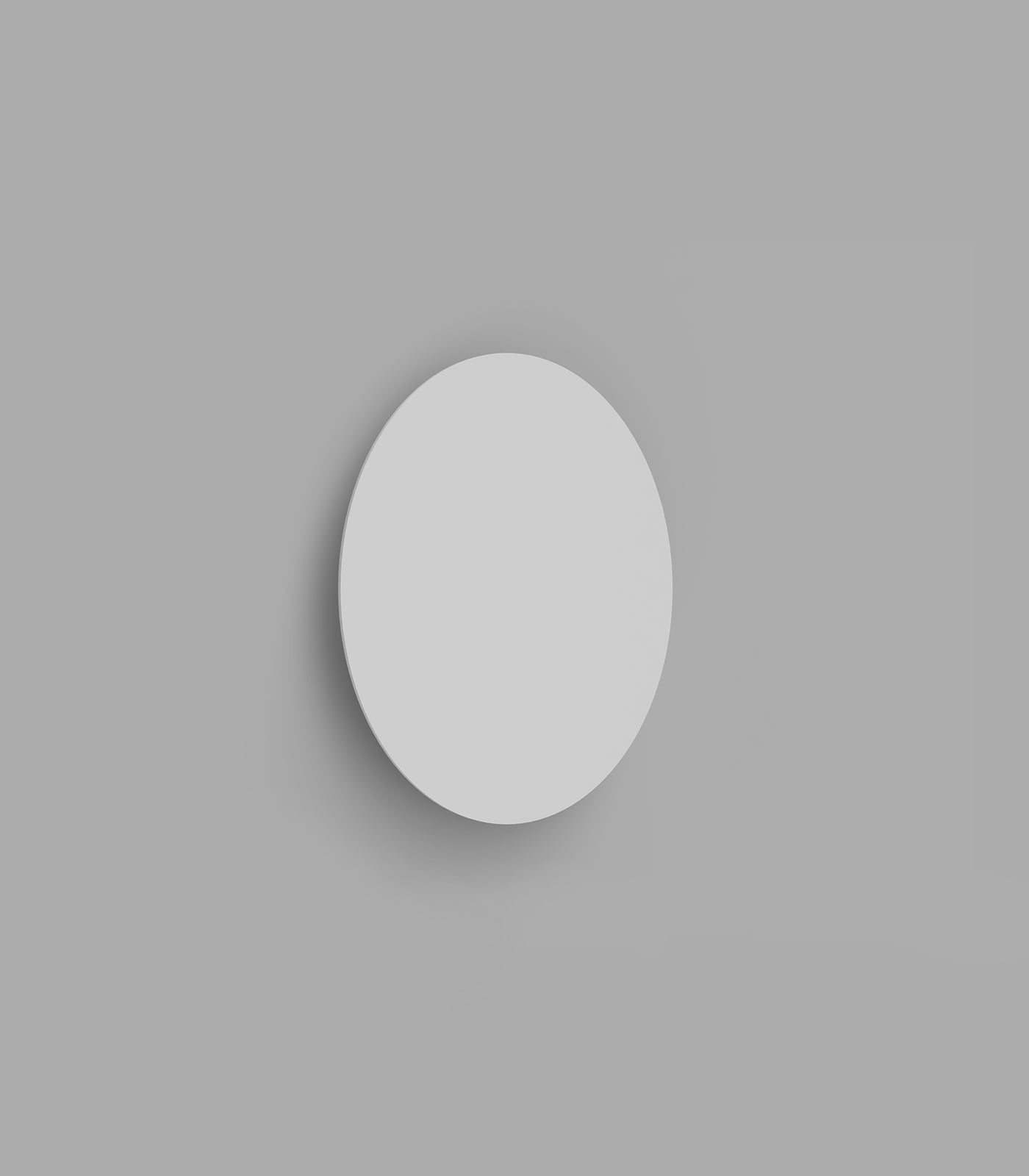 Lighting Republic Shadow Large or Medium Interior Wall Light 3000K Satin White 10W - LR.i01.60.M.WH, LR.i01.60.L.WH - Lighting Republic