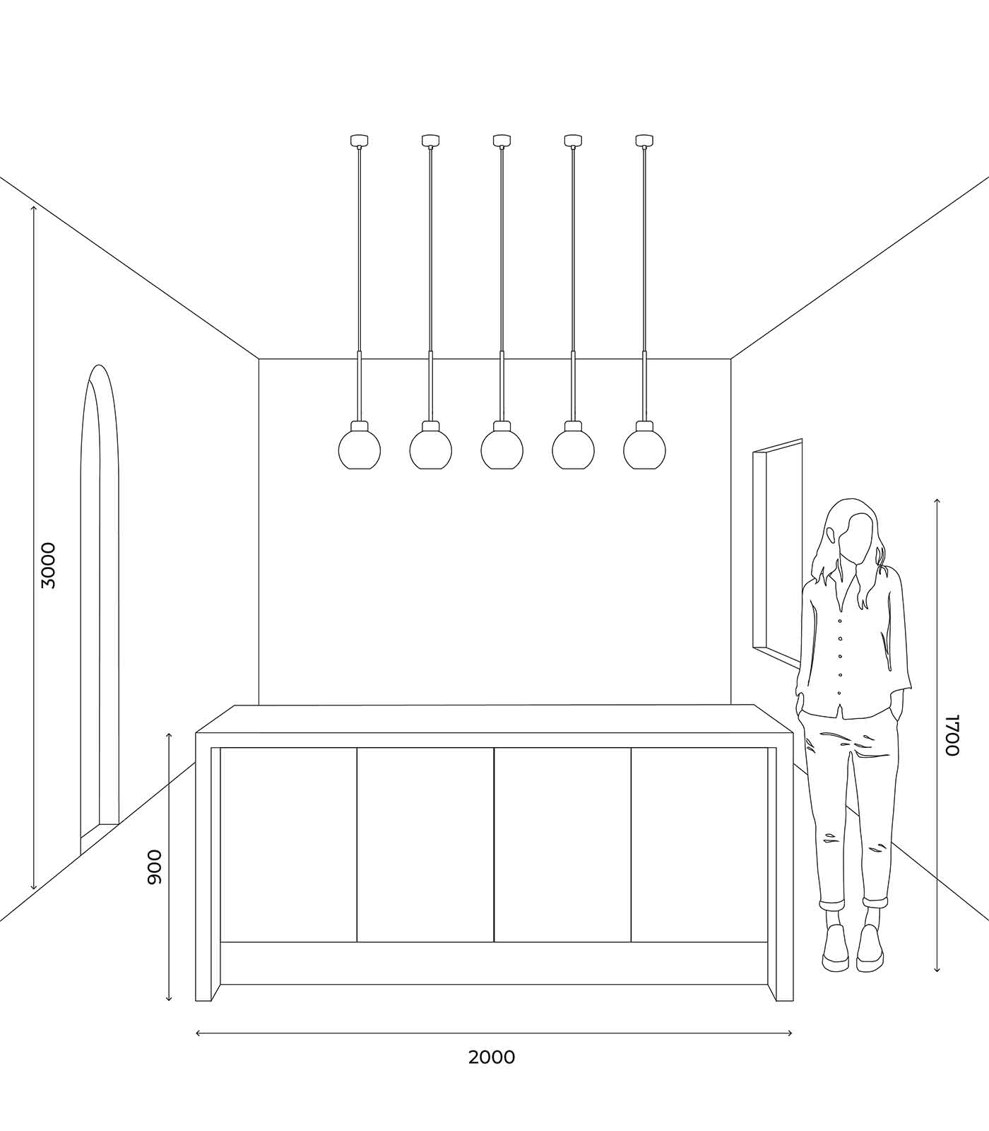 Lighting Republic Parlour Lite Sphere Interior Pendant Light Amber/ Clear/ White/ Smoke - LR.i02.26. + LR.A01.004.