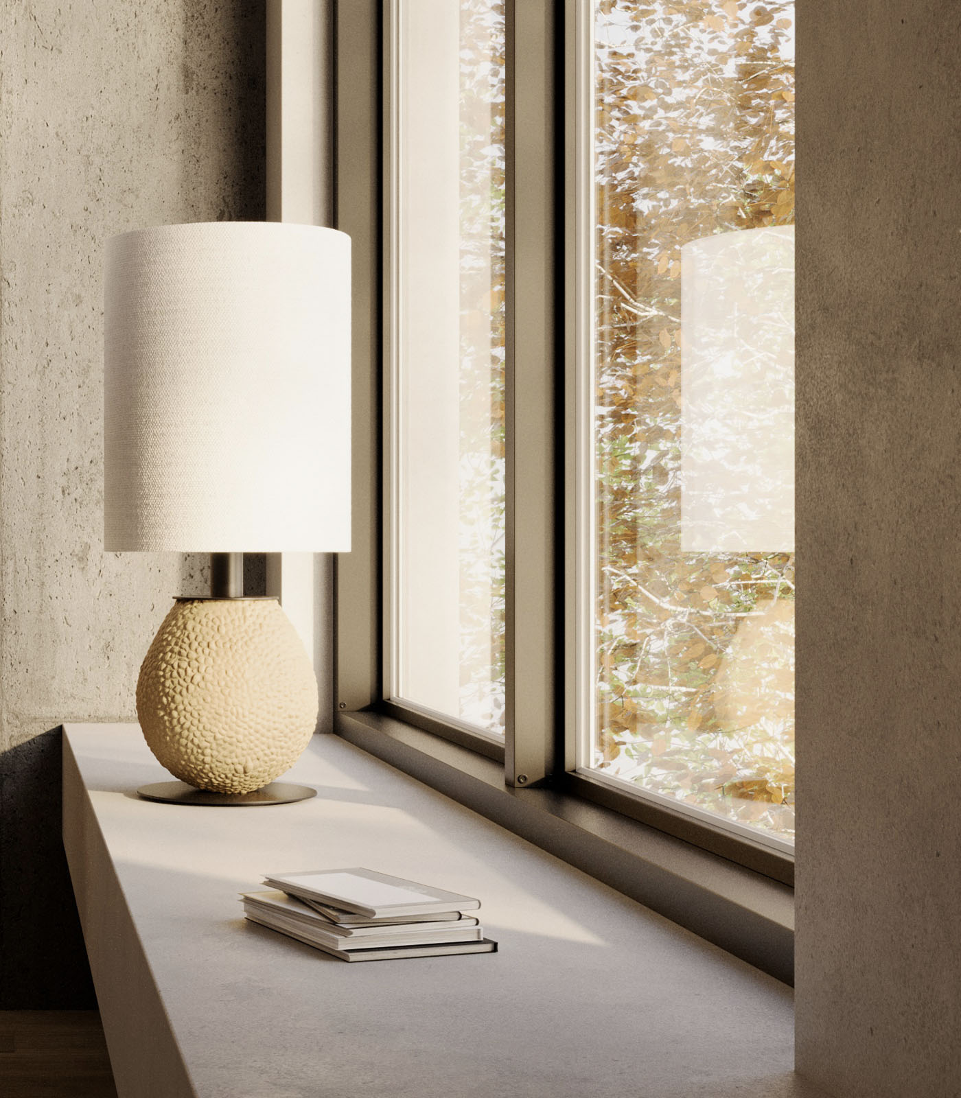 Aromas Anada Table Lamp Terracotta/ Fresh Pasta/ Pistachio- ARO.ANADA/T