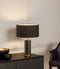 Aromas Cand Table Lamp Aged Gold/ Black Marble - ARO.S1107/ORO-NEG + 801021/35