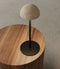 Aromas Dussa Table Lamp 2700K Matte Black/ Travertine/ Matte Brass/ White 9W - ARO.S1307