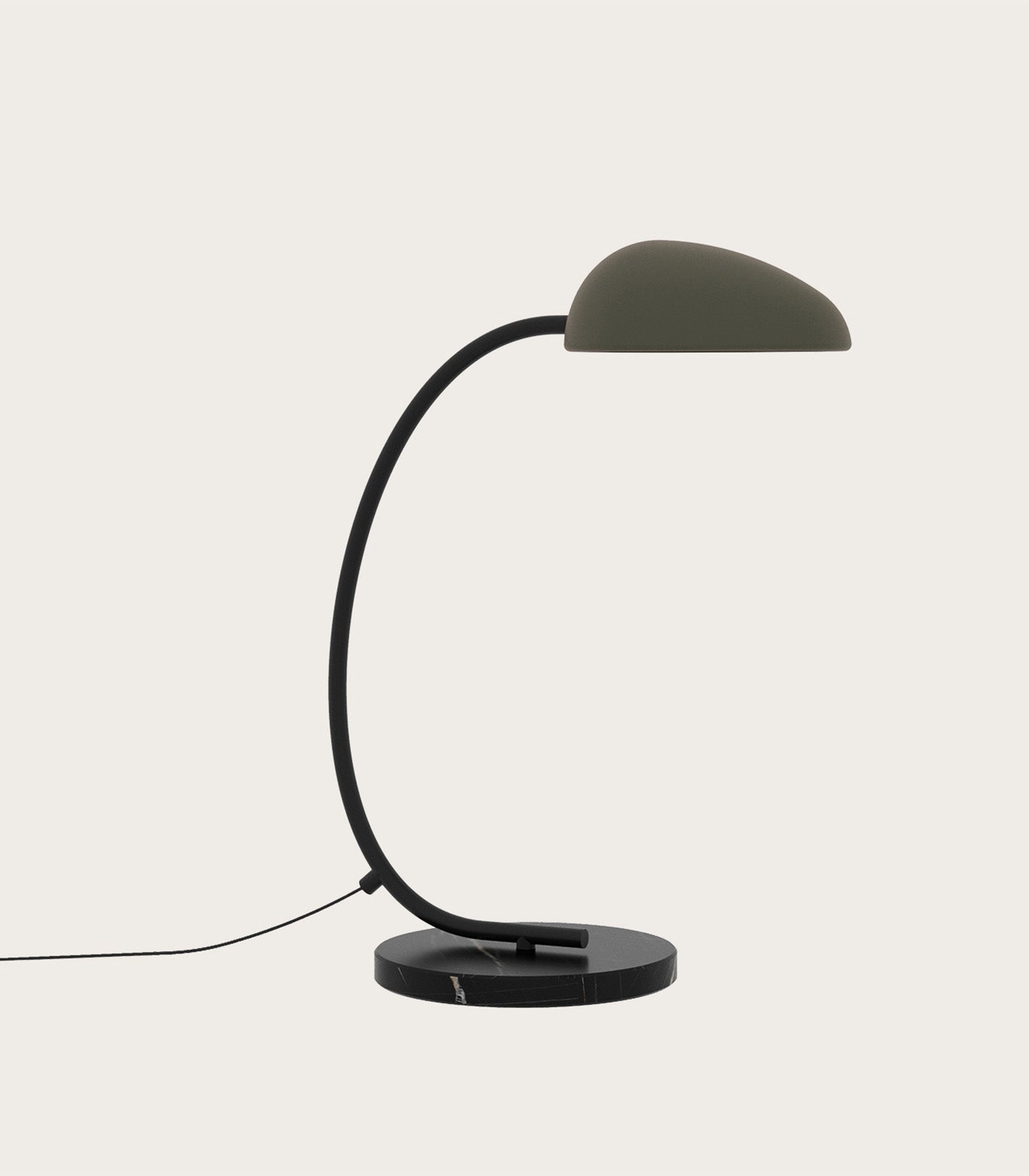Aromas Kezo Table Lamp Matte Black/ Matte White/ Green Leaf/ Nickel/ Terracotta 5W - ARO.KEZO/T