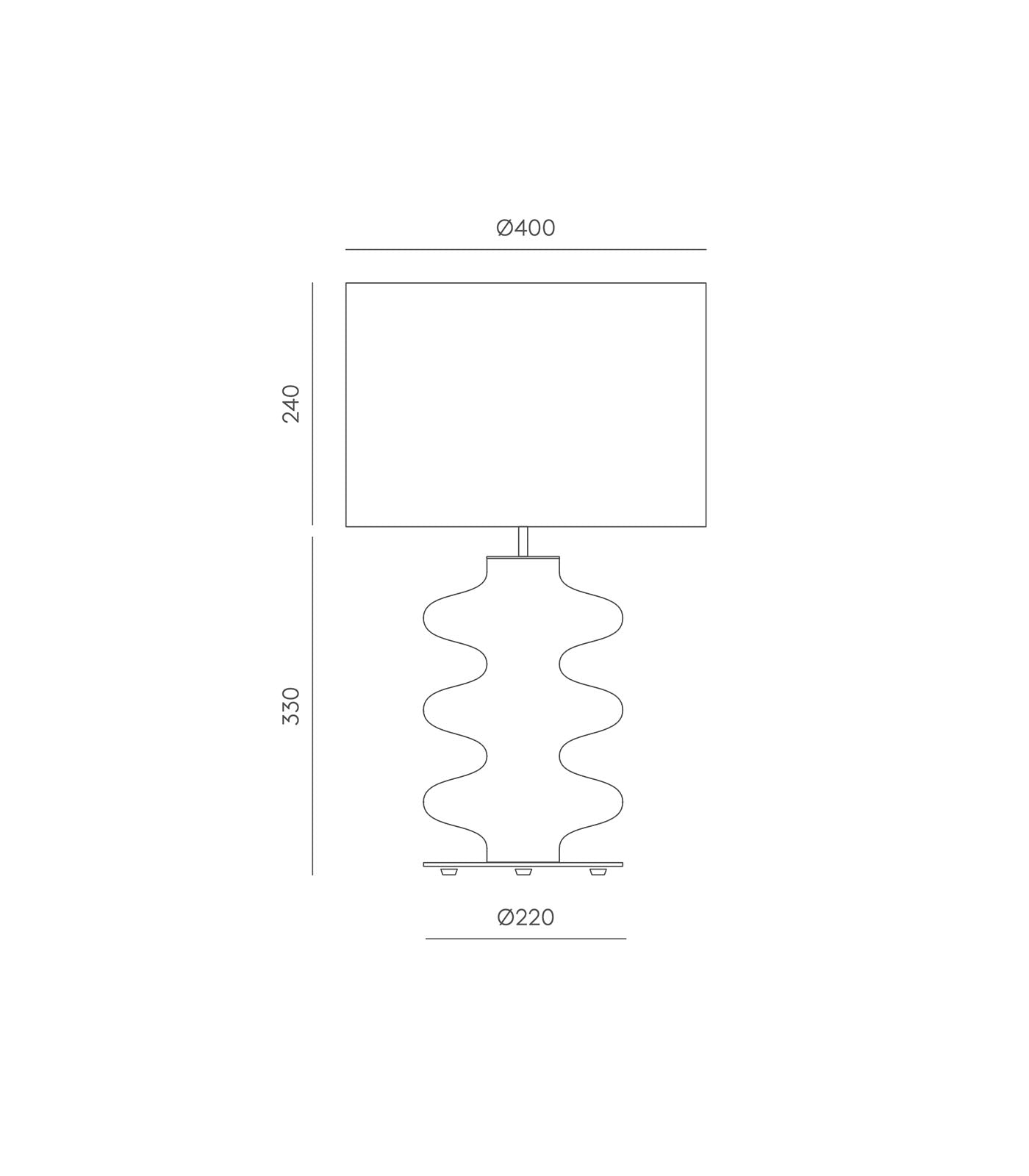 Aromas Adon Table Lamp Matte Black/ Matte Brass/ White - ARO.NAC119