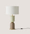 Aromas Copo Table Lamp Matte Brass/ White/ Mole Green/ Vintage Brown - ARO.NAC124/ORO+801011/40