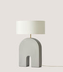 Aromas Home Table Lamp Brass/ Ash Grey/ Matte Black - ARO.NAC118