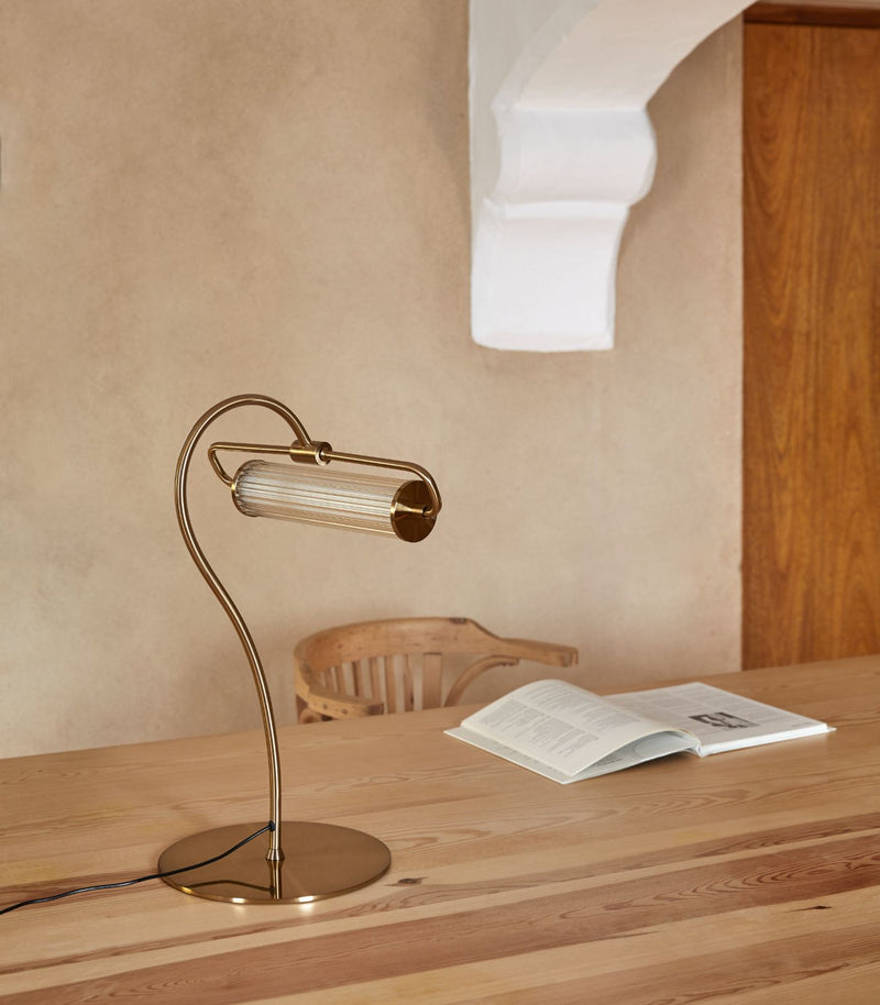 Aromas Ison Table Lamp 2700K Matte Black/ Matte Brass 6W - ARO.S1298/NEG, ARO.S1298/ORO