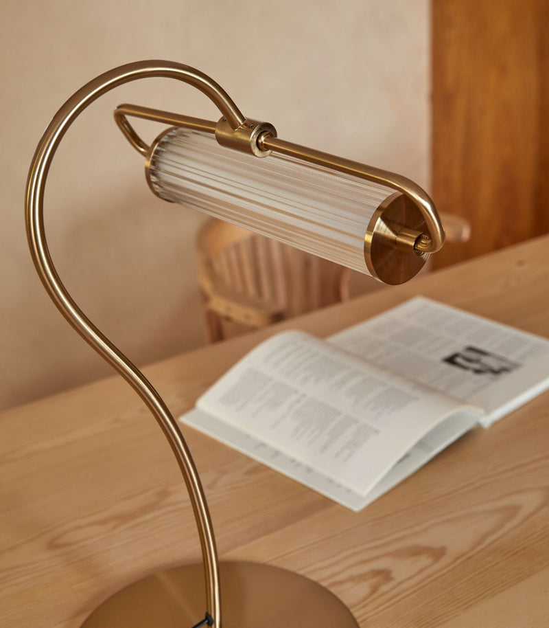 Aromas Ison Table Lamp 2700K Matte Black/ Matte Brass 6W - ARO.S1298/NEG, ARO.S1298/ORO