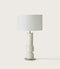 Aromas Lusa Table Lamp Chrome/ Ash Grey/ Taupe/ Matte Brass - ARO.LUSA/TL