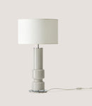 Aromas Lusa Table Lamp Chrome/ Ash Grey/ Taupe/ Matte Brass - ARO.LUSA/TL