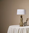 Aromas Melly Table Lamp Matte Brass/Green Leaf - ARO.NAC103/ORO+801011/41