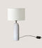 Aromas Shin Table Lamp Matte Black/ Matte White - ARO.S1261/SHIN