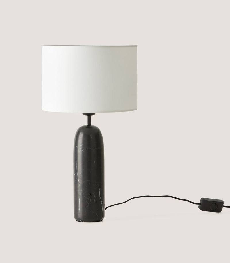 Aromas Shin Table Lamp Matte Black/ Matte White - ARO.S1261/SHIN