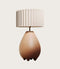 Aromas Obrie Table Lamp Matte Brass/ Silhouette/ Natural Clay - ARO.OBRIE/T