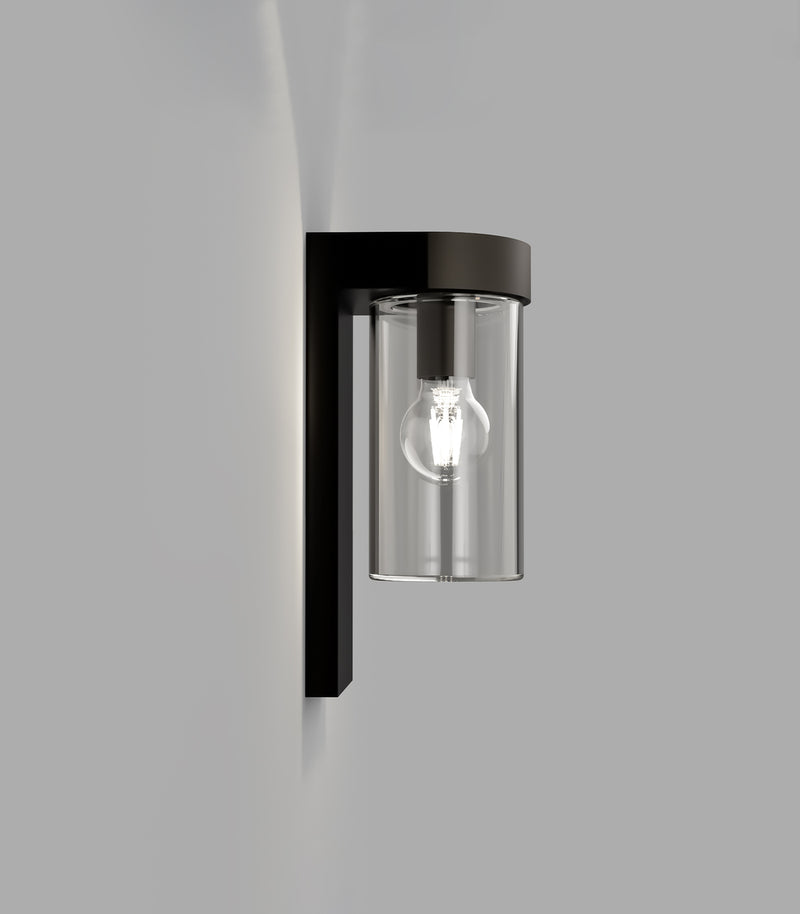 Lighting Republic Tuva Exterior Wall Light White / Clear IP44 - LR.E01.77.ST + LR.E01.77.