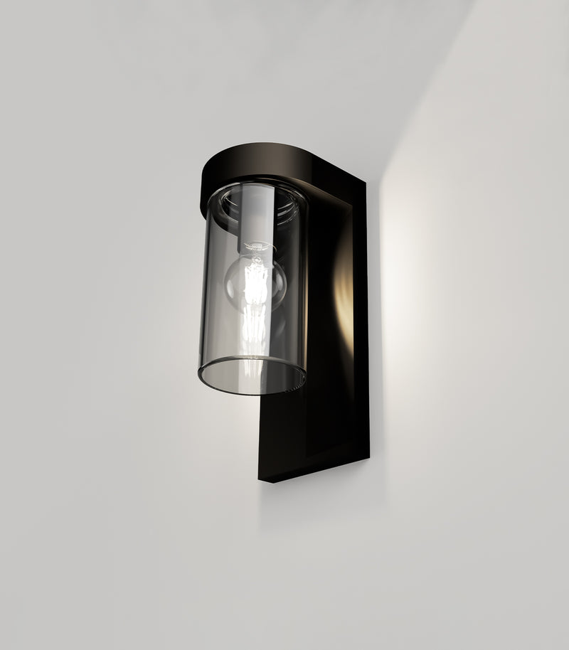 Lighting Republic Tuva Exterior Wall Light White / Clear IP44 - LR.E01.77.ST + LR.E01.77.