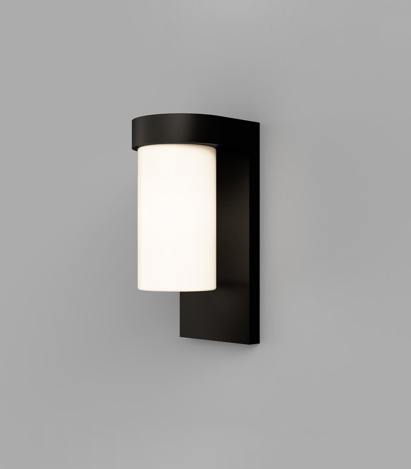 Lighting Republic Tuva Exterior Wall Light White / Clear IP44 - LR.E01.77.ST + LR.E01.77.