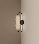 Aromas Canna Interior Wall Lights 2700K Aged Gold/ Matte Black 12W - ARO.A1319/ORO, ARO.A1319/NEG