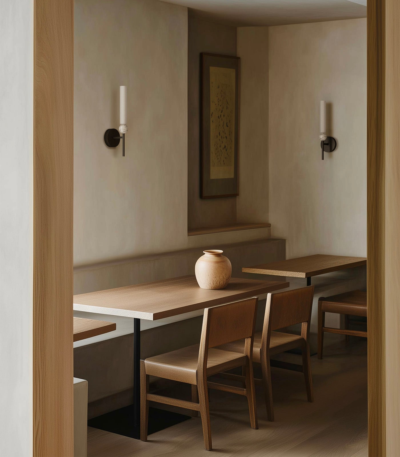 Aromas Delie Interior Wall Lights 3000K Matte Black/ Black/ Aged Gold 5W - ARO.A1224/NEG, ARO.A1224/ORO