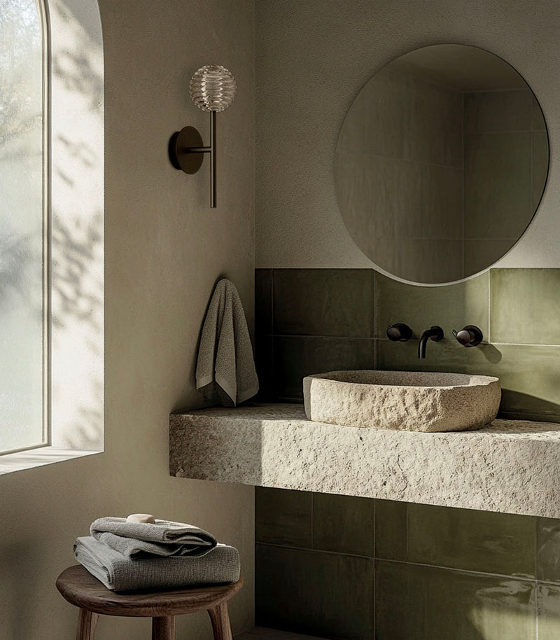 Aromas Doul Wall Lights 2700K Matte Black/ Matte Brass 3W -  ARO.A1310/NEG, ARO.A1310/ORO