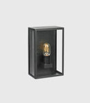 Norlys Lofoten Clear Flush Exterior Wall Lights Black IP44 - NLYS.1940B - Norlys