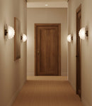 Aromas Gina Interior Wall Lights 2700K Aged Gold/ Matte Black- ARO.A1334/ORO, ARO.A1334/NEG