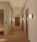 Aromas Gina Interior Wall Lights 2700K Aged Gold/ Matte Black- ARO.A1334/ORO, ARO.A1334/NEG