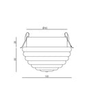 Aromas Hado Interior Wall Lights 2700K Aged Gold- ARO.T1331