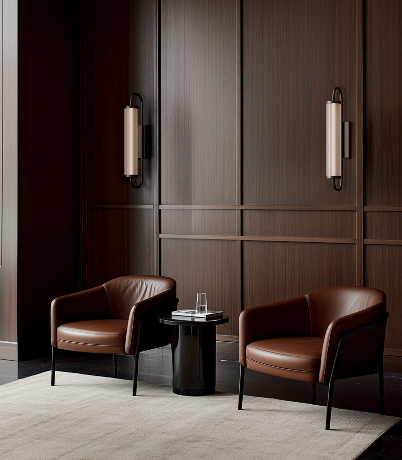 Aromas Ison Interior Wall Lights 2700K Matte Black/ Aged Gold 5W - ARO.A1298/NEG, ARO.A1298/ORO