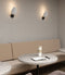 Aromas Kezo Interior Wall Light Nude/ Satin Nickel/ White/ Matte Black - ARO.KEZO/W