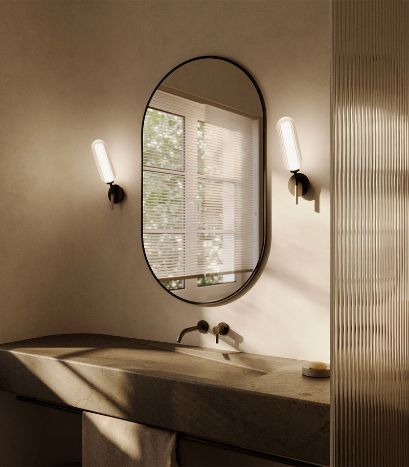 Aromas Lari Interior Wall Lights 2700K Cyber/ Dark Brown/ Taupe/ Orange/ Aged Gold 9W- ARO.LARI/W