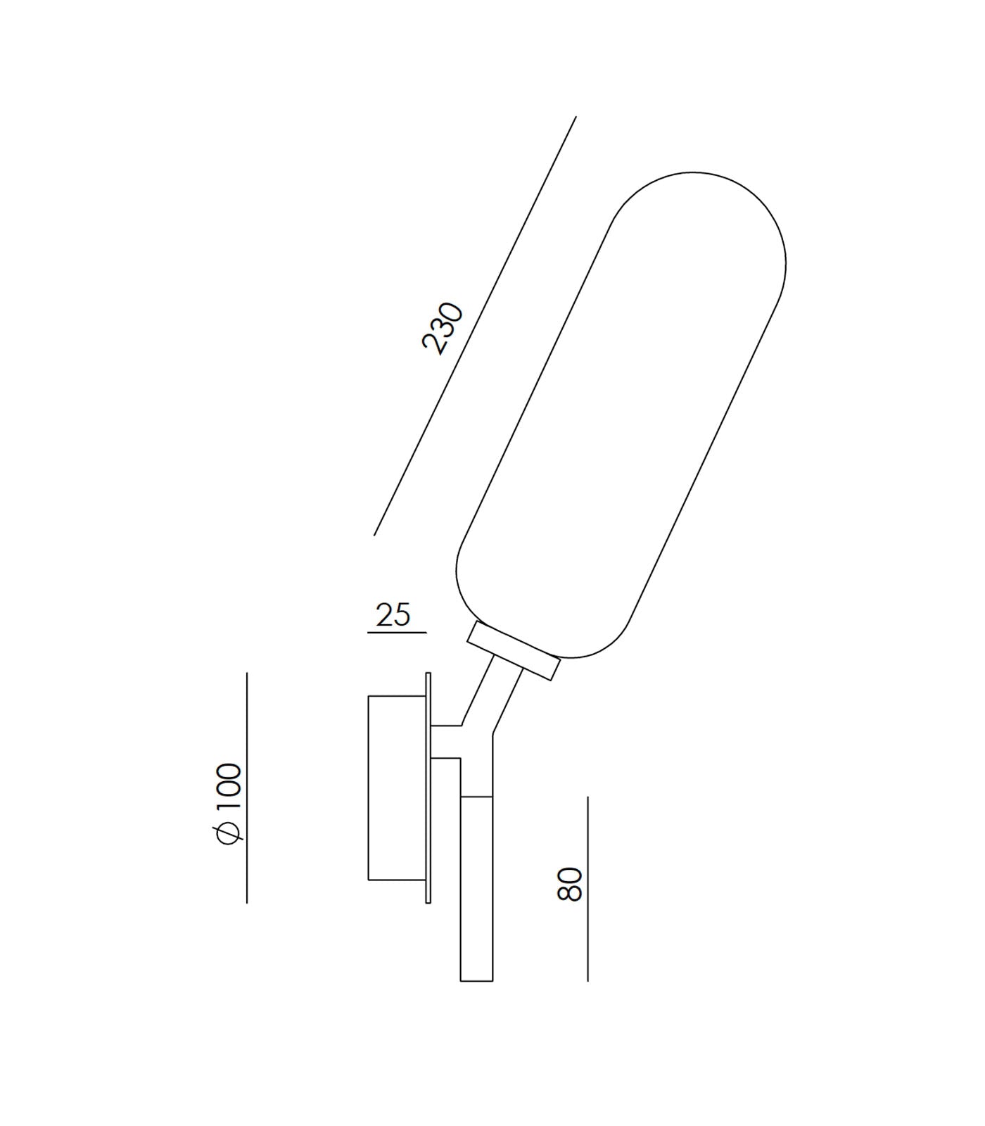 Aromas Lari Interior Wall Lights 2700K Cyber/ Dark Brown/ Taupe/ Orange/ Aged Gold 9W- ARO.LARI/W