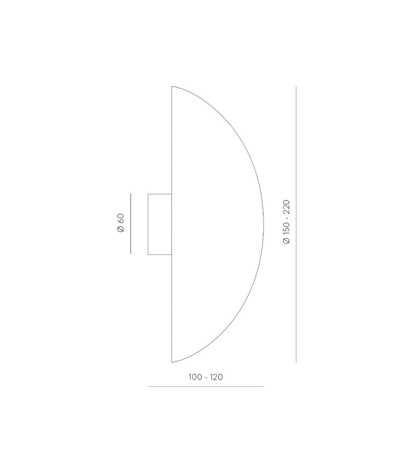 Aromas Altun Wall Lights 3000K Matte Black/ Matte Brass/ Matte White 9W/ 12W - ARO.A1120