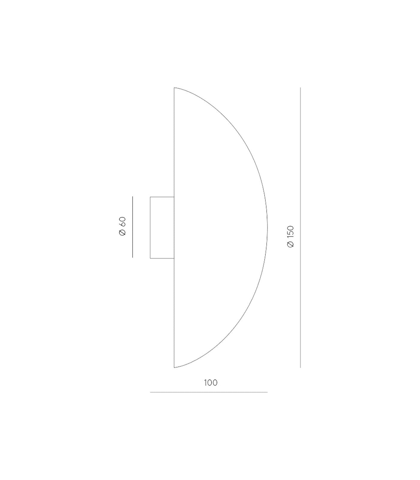 Aromas Altun Wall Lights 3000K Matte Black/ Matte Brass/ Matte White 9W/ 12W - ARO.A1120