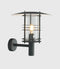 Stockholm Arm Wall Light Black/ White/ Galvanized Steel | Small/ Large IP54- Norlys